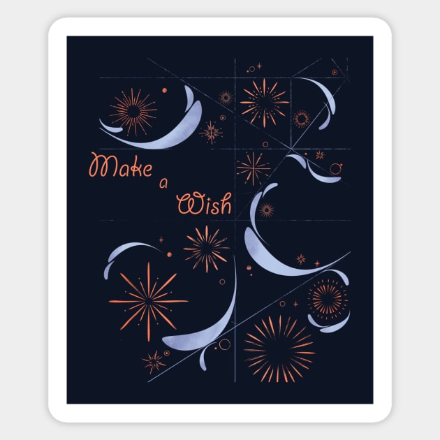 Make a Wish Sticker by Housepainter